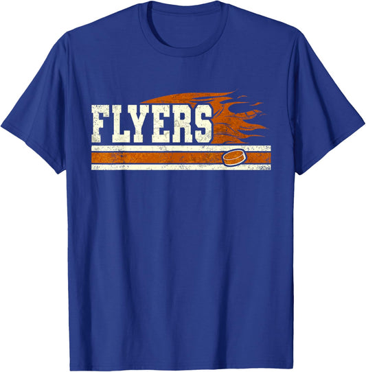 Flyers Vintage Gift Women Boys Girls Kids T-Shirt - T-Shirt | Royal