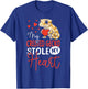 Crested Gecko Valentines Day My Crested Gecko Stole My Heart T-Shirt - T-Shirt | Royal