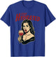 Retro Vampire Pin-Up Stay Hydrated Gothic Humor Wine Glass T-Shirt - T-Shirt | Royal