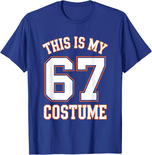 This is My Halloween 67 Costume Halloween T-Shirt - T-Shirt | Royal