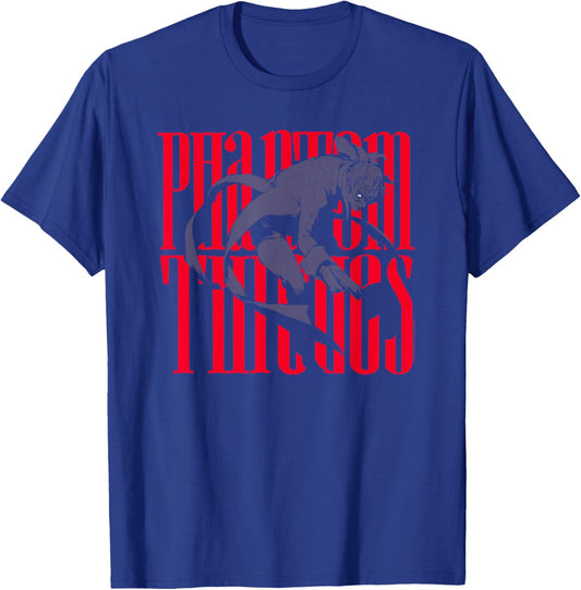Persona 5 Joker Silhouette Phantom Thieves Logo RPG Game T-Shirt - T-Shirt | Royal