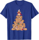 Cute Tree Men Women Kids Funny Capybara Ugly Christmas T-Shirt - T-Shirt | Royal