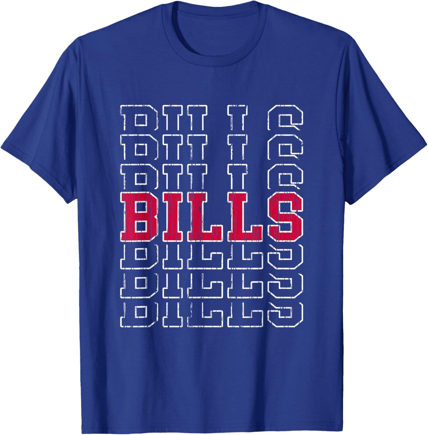 Bills Vintage Gift Women Boys Girls Kids T-Shirt - T-Shirt | Royal