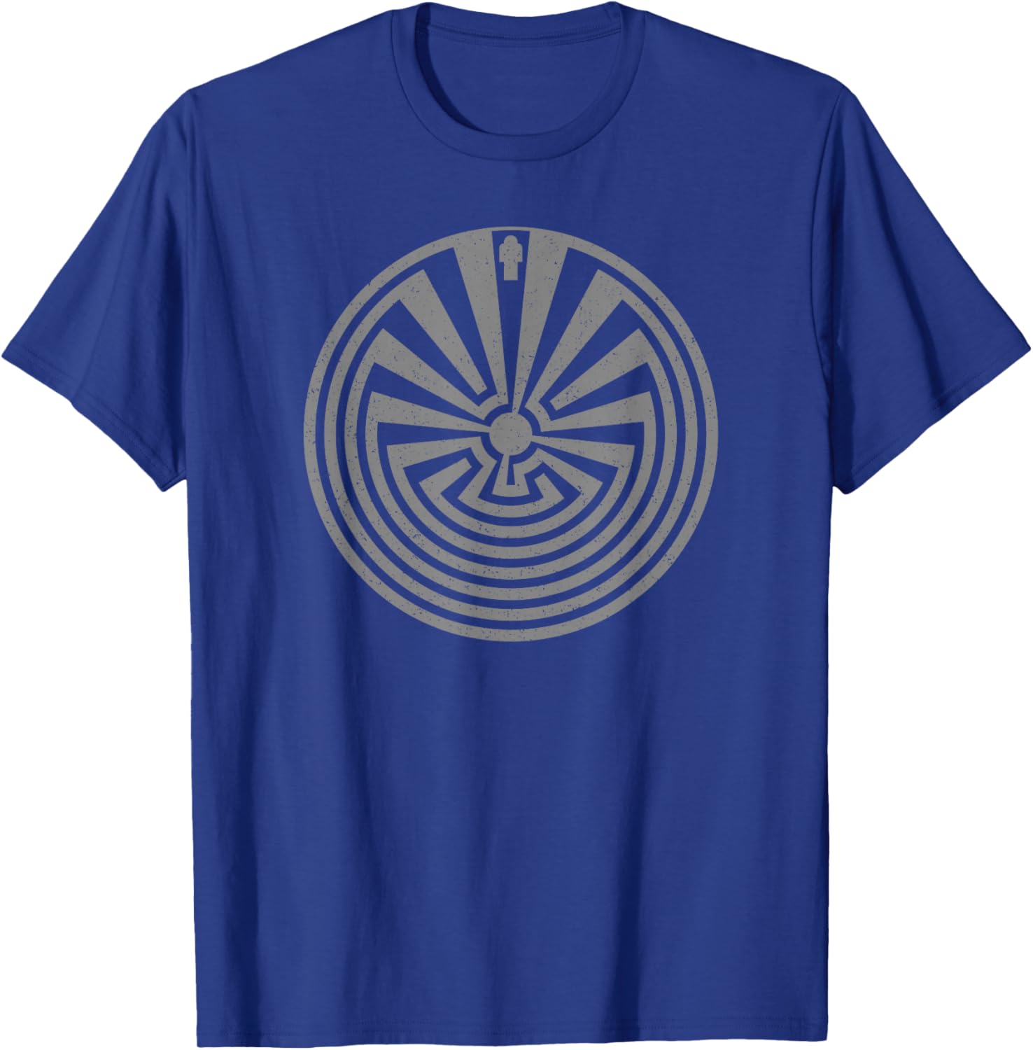 Tohono O'Odham Native American Symbol T-Shirt - T-Shirt | Royal