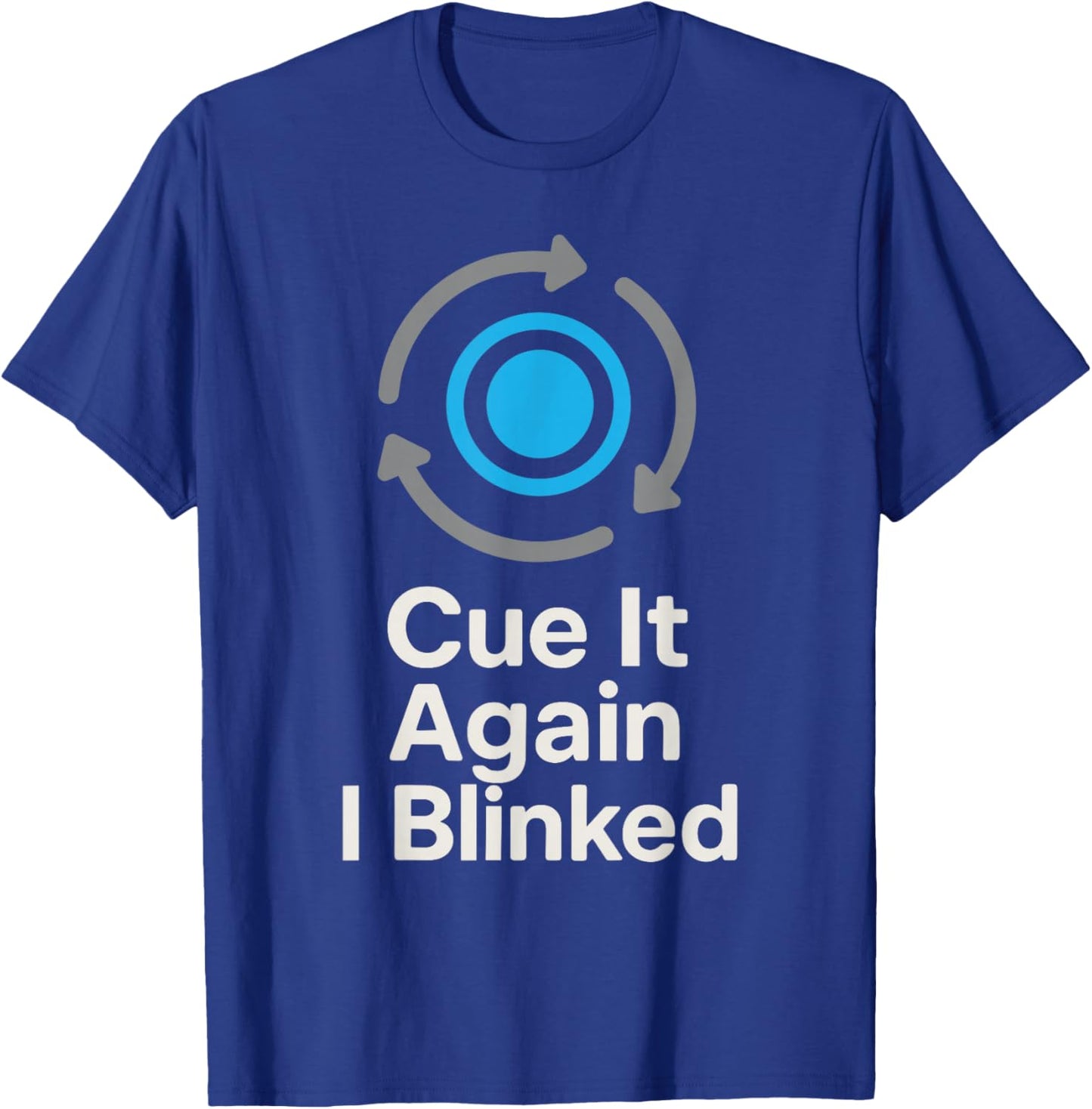 Theater Tech Crew Stage Technician Sound Lighting Gift T-Shirt - T-Shirt | Royal