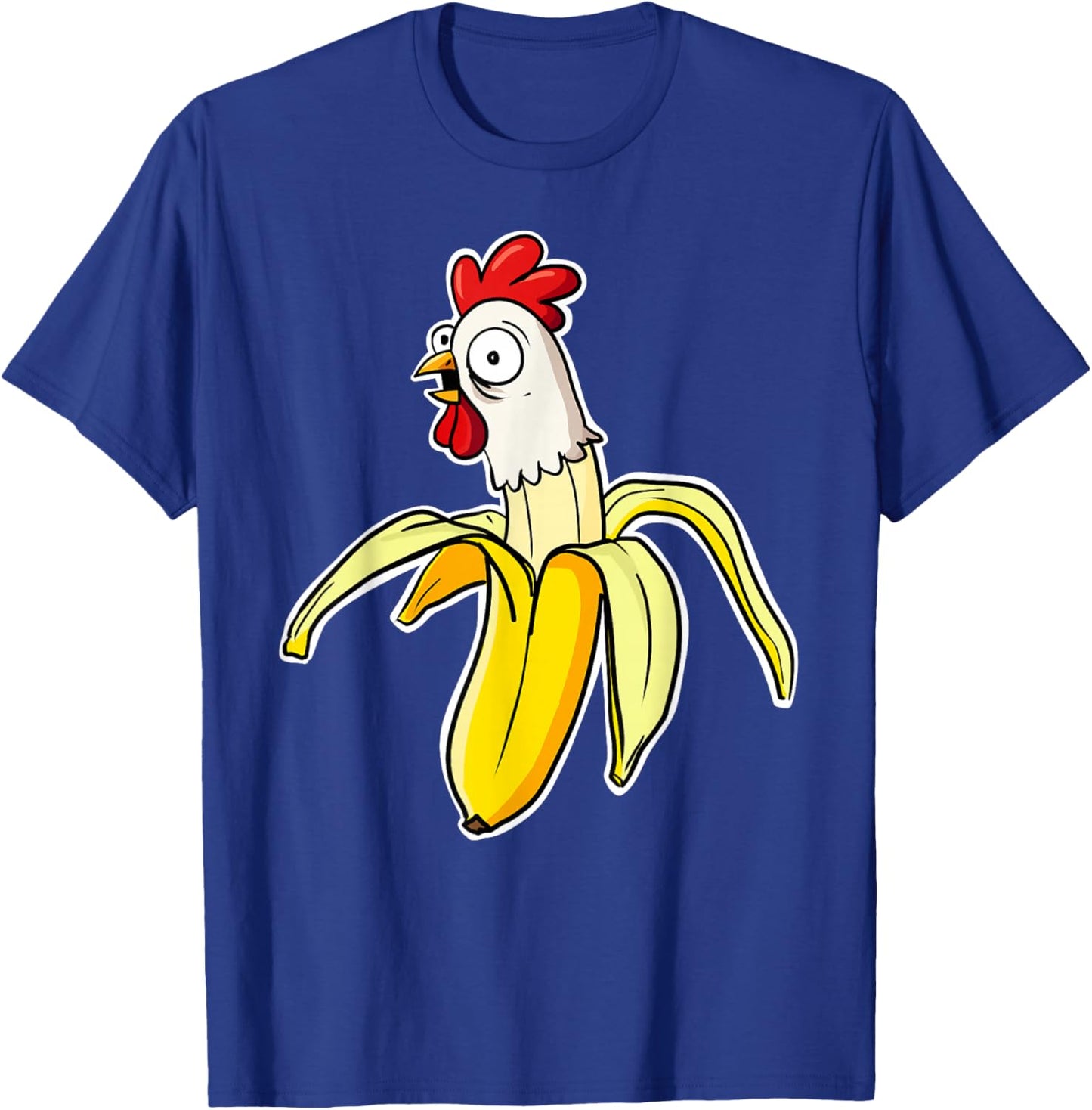 Chicken Banana T-Shirt - T-Shirt | Royal