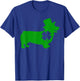 Cute Corgi Dog Shamrock St Patrick's Day Design Ideas Fun T-Shirt - T-Shirt | Royal