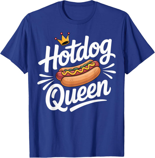 Hotdog Queen T-Shirt - T-Shirt | Royal