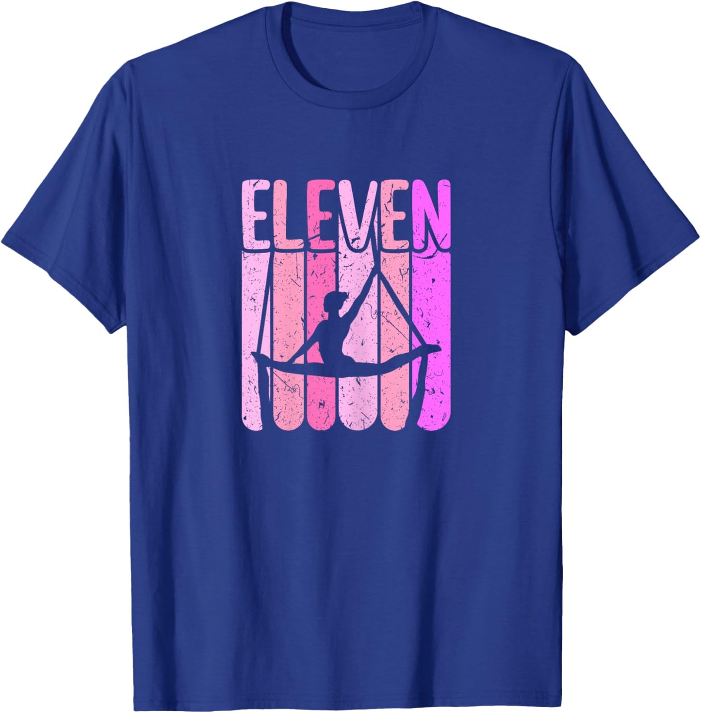Aerialist 11th Birthday Aerial Silk Yoga T-Shirt - T-Shirt | Royal