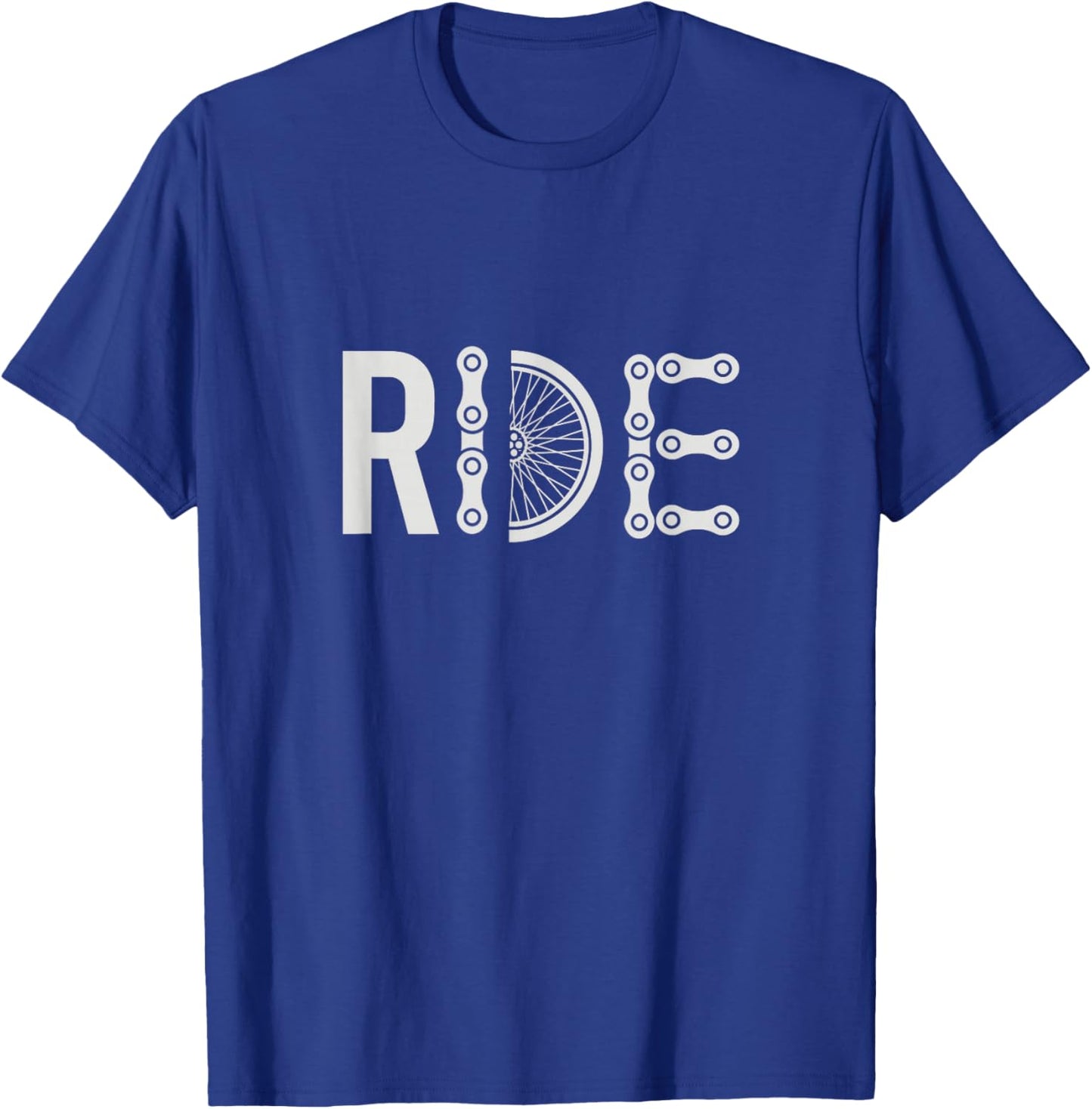 Cycling Bicycle Biker Men Women Kids Biking T-Shirt - T-Shirt | Royal