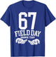 67 Field Day Orange Team Six Seven Gen Alpha School T-Shirt - T-Shirt | Royal