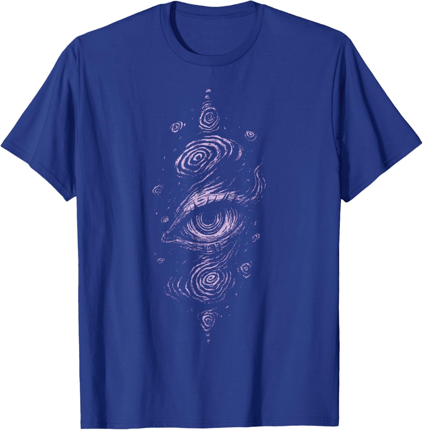 Eyes Purple Pastel Goth Grunge Alt Y2K Emo Weird Aesthetic T-Shirt - T-Shirt | Royal