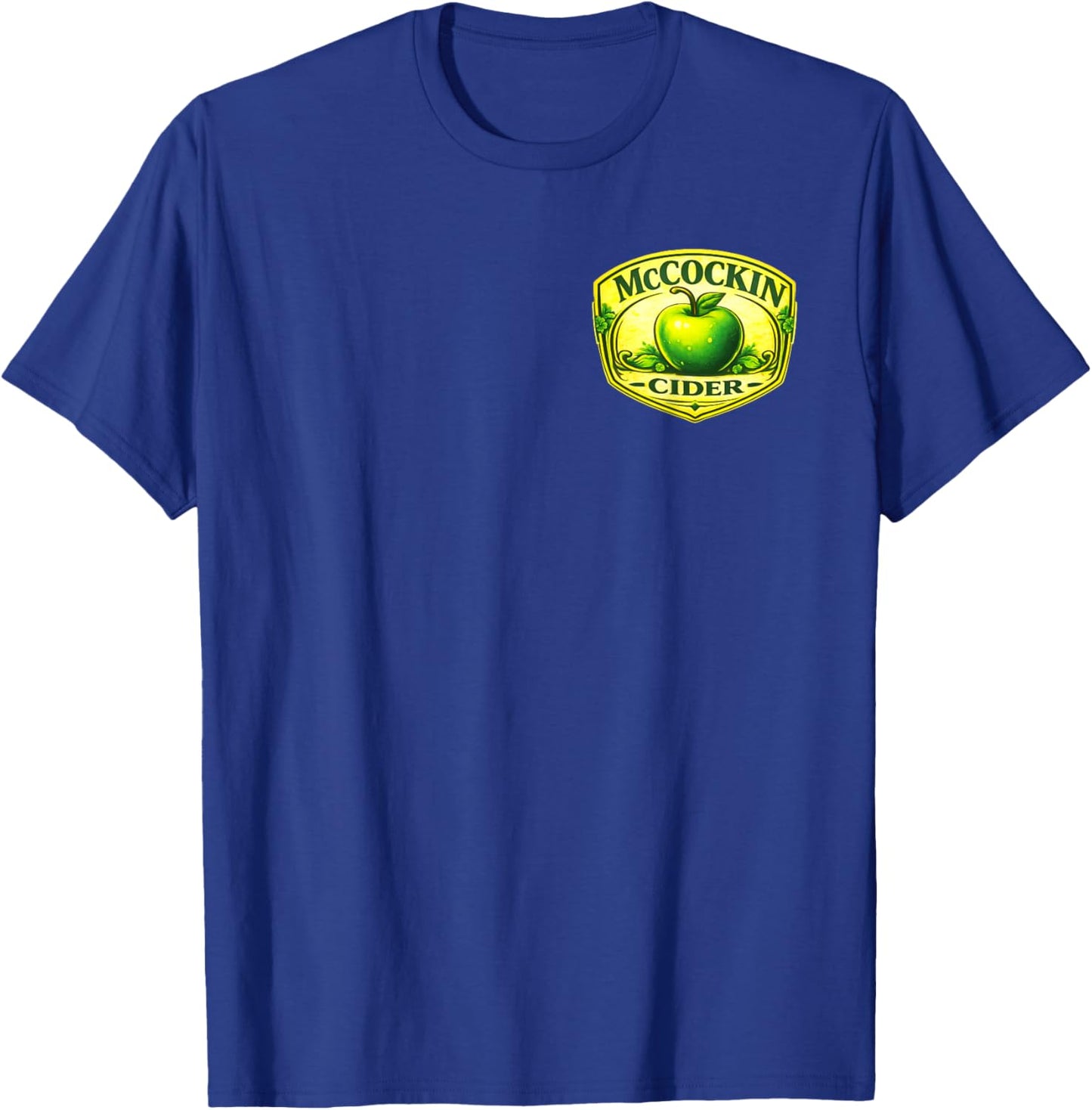 McCockin Cider St Patrick’s Day Edition Irish Double Sided T-Shirt - T-Shirt | Royal