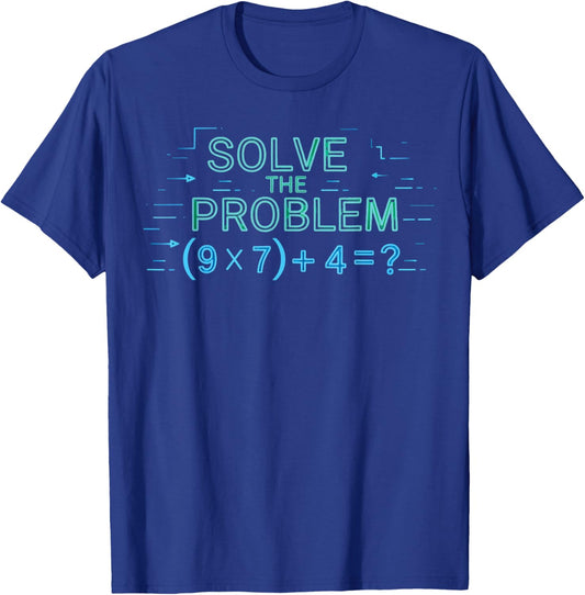 Funny 67 Meme PEMDAS Elementary Math Teacher Brainrot Joke T-Shirt - T-Shirt | Royal