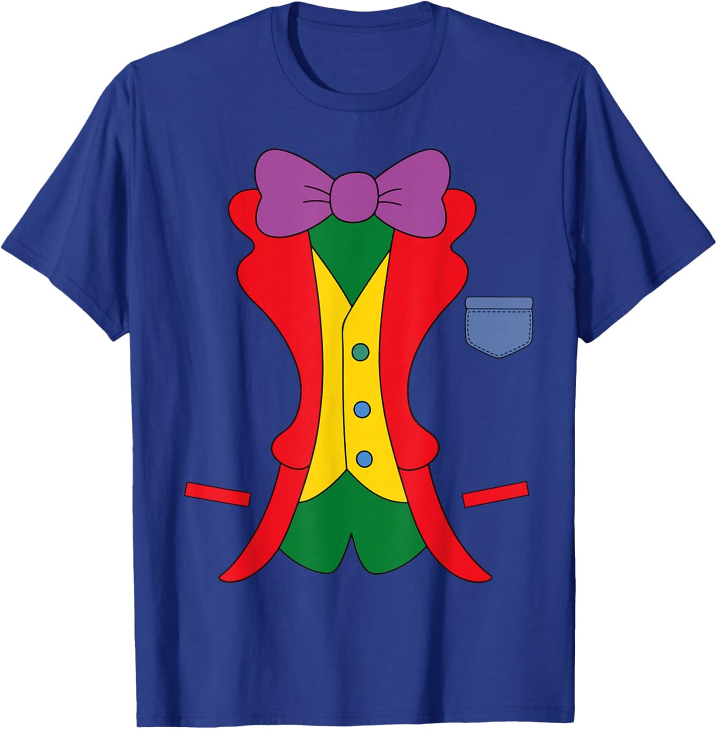 Halloween Mad Hatter Costume Alice in Wonderland Novel Book T-Shirt - T-Shirt | Royal