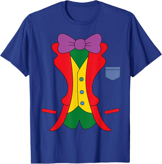 Halloween Mad Hatter Costume Alice in Wonderland Novel Book T-Shirt - T-Shirt | Royal