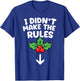 Inappropriate Christmas Shirts Men, Funny Adult Mistletoe T-Shirt - T-Shirt | Royal
