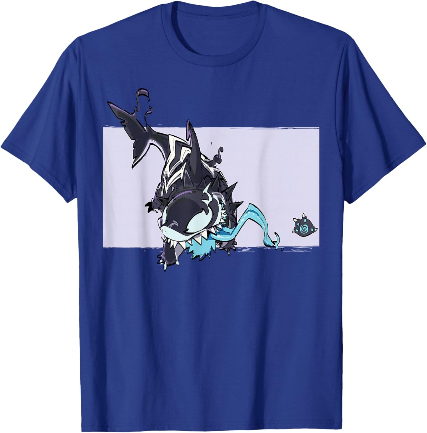 Marvel Rivals Jeff The Land Shark Devouring Duo Venom Skin T-Shirt - T-Shirt | Royal