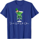 Drinks Well with Others Funny Leprechaun Martini Cocktail T-Shirt - T-Shirt | Royal