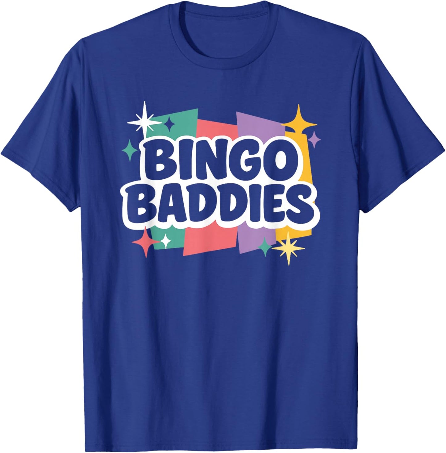 Retro Bingo Baddies T-Shirt - T-Shirt | Royal