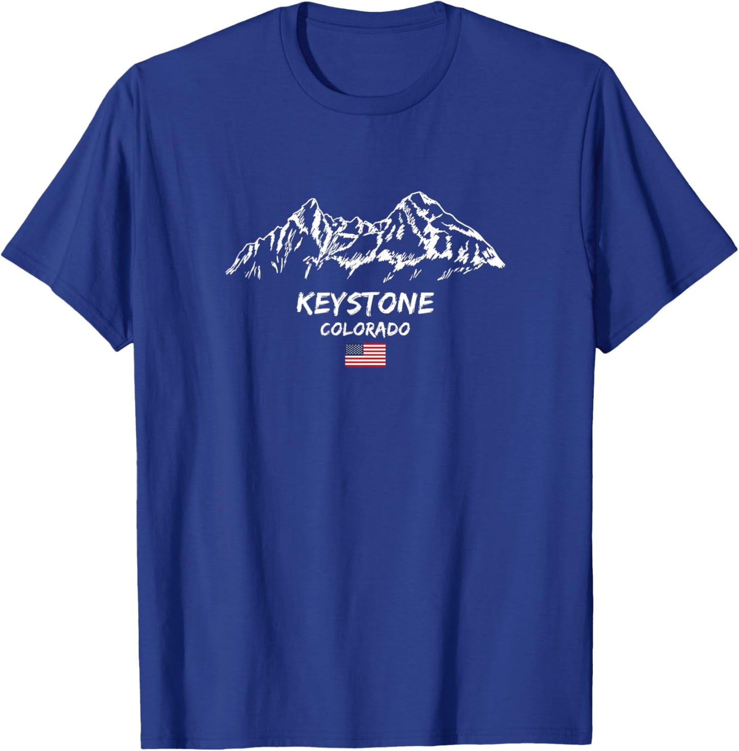 Mountain Panorama Ski Holidays Apres-Ski Keystone T-Shirt - T-Shirt | Royal