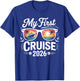 My First Cruise 2026 Summer Vacation Matching Family T-Shirt - T-Shirt | Royal