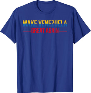 Make Venezuela Great Again T-Shirt - T-Shirt | Royal