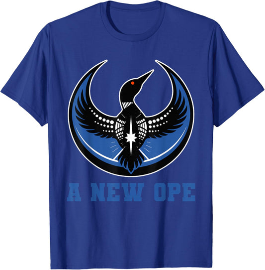 A New Ope Minnesota Rebel New State Flag T-Shirt - T-Shirt | Royal