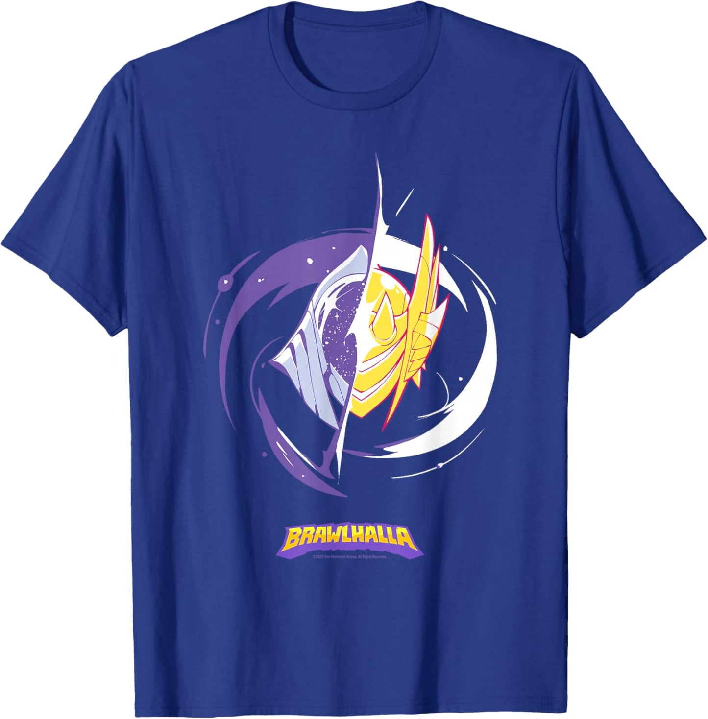 Brawlhalla Purple and Gold Officially Licensed T-Shirt - T-Shirt | Royal