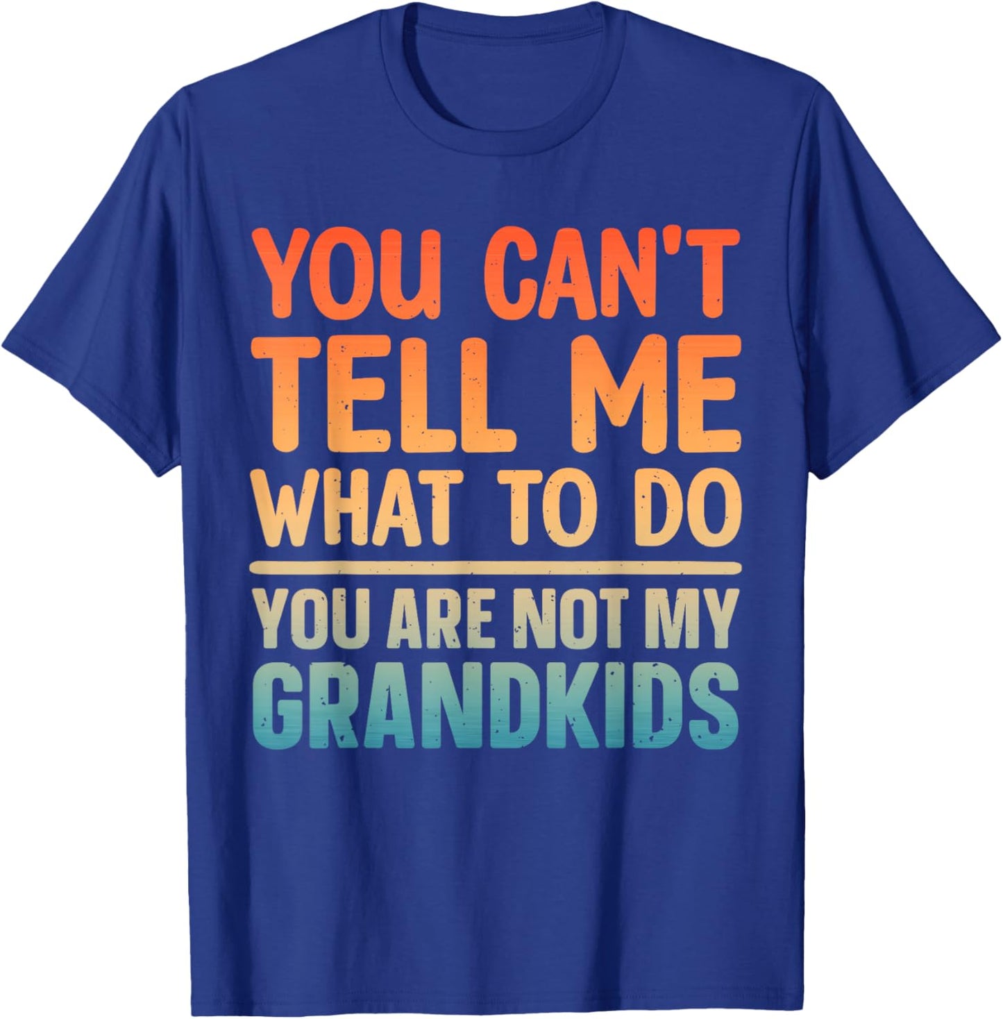 Grandpa Art for Grandfather Papa Papi from Grandkids Grandpa T-Shirt - T-Shirt | Royal