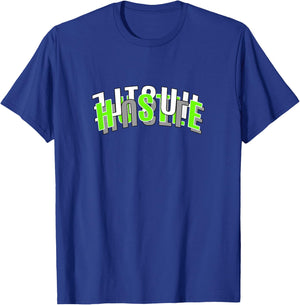 Green Color Hustle Every Which Way Green Graphic T-Shirt - T-Shirt | Royal