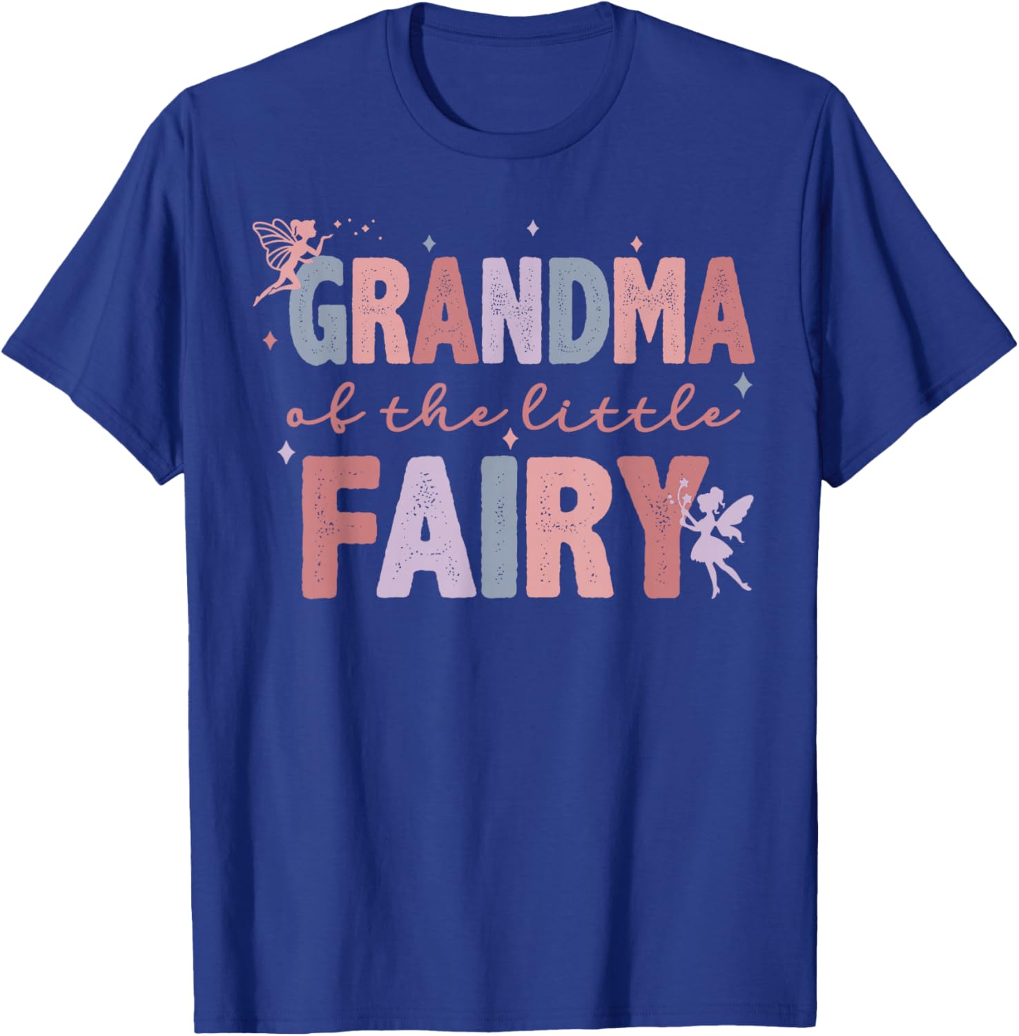 Grandma of The Little Fairy First Birthday Girl Family Party T-Shirt - T-Shirt | Royal