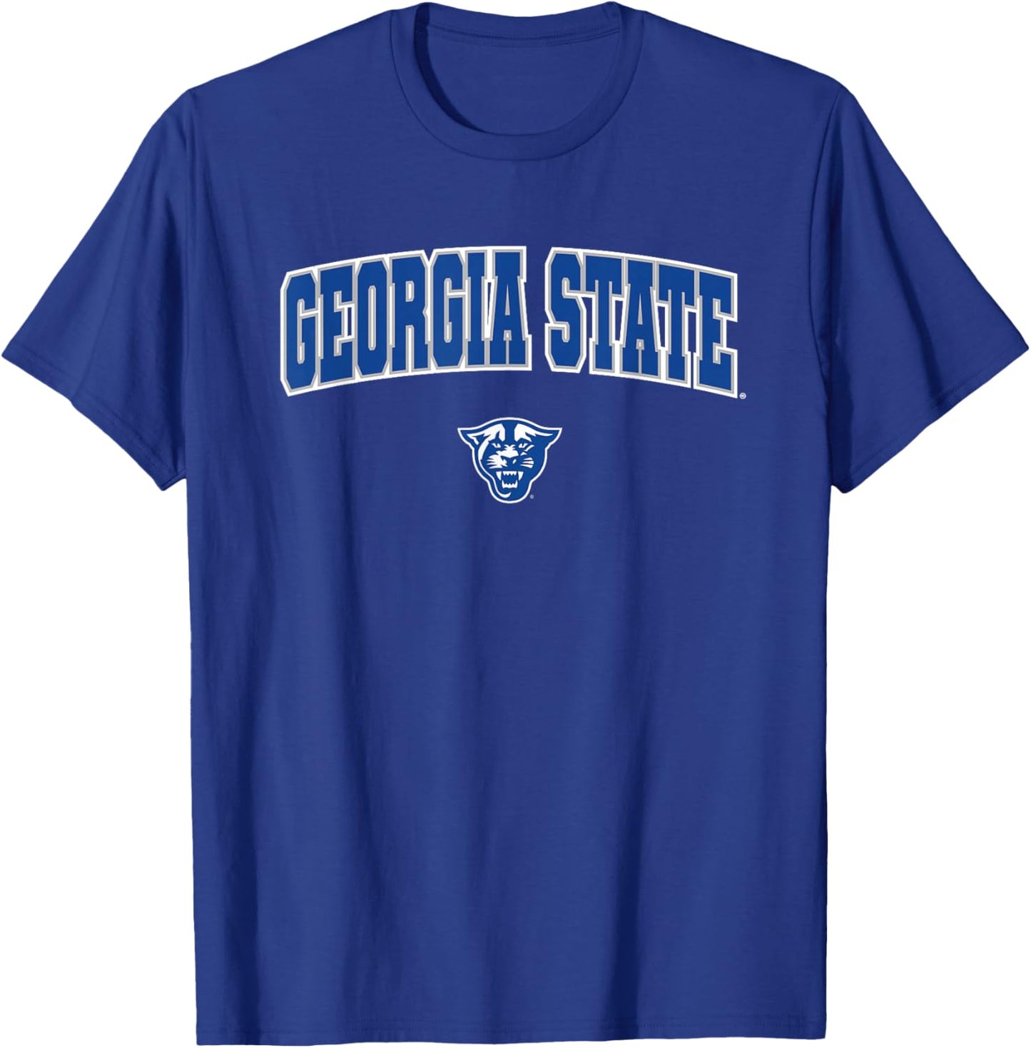 Georgia State University Panthers Arch Logo T-Shirt - T-Shirt | Royal