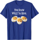 You Know Why I'm Here Funny Deviled Egg Thanksgiving Dinner T-Shirt - T-Shirt | Royal