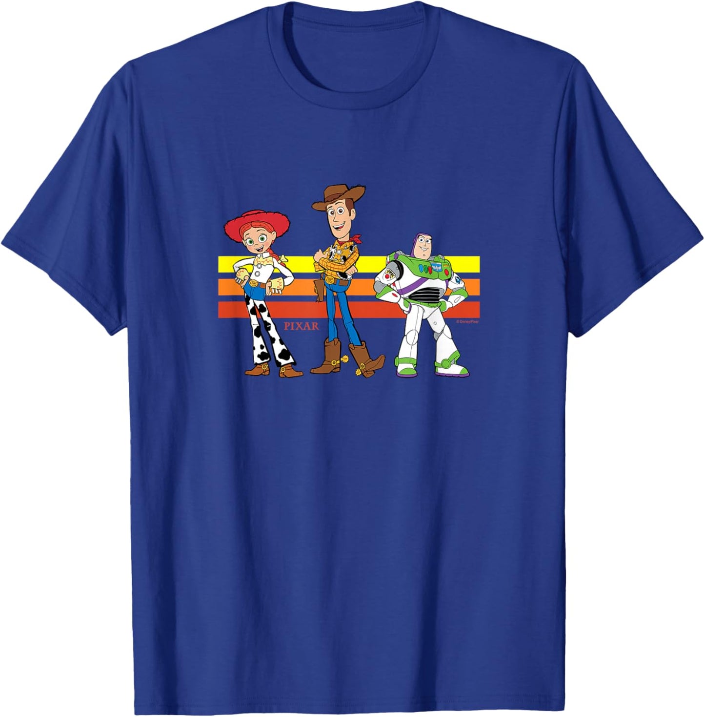 Toy Story - Woody, Buzz, and Jessie T-Shirt - T-Shirt | Royal