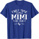 First time Mimi Est 2026 Soon to Be Mom Mother's Day T-Shirt - T-Shirt | Royal