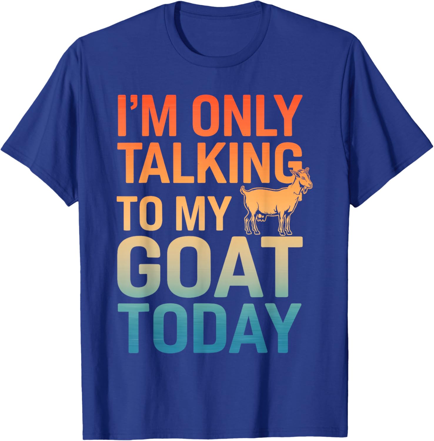 Funny Goat Design Women Kids Boer Pygmy Goat Lover T-Shirt - T-Shirt | Royal
