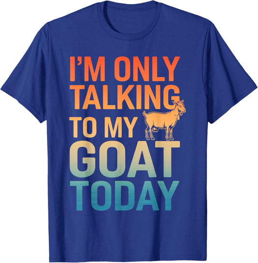 Funny Goat Design Women Kids Boer Pygmy Goat Lover T-Shirt - T-Shirt | Royal