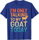 Funny Goat Design Women Kids Boer Pygmy Goat Lover T-Shirt - T-Shirt | Royal
