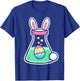 Chemistry Easter Bunny Rabbit Egg Biology Science Teacher T-Shirt - T-Shirt | Royal