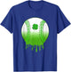 St Patricks Day Shamrock Baseball Irish Boys Kids Men T-Shirt - T-Shirt | Royal