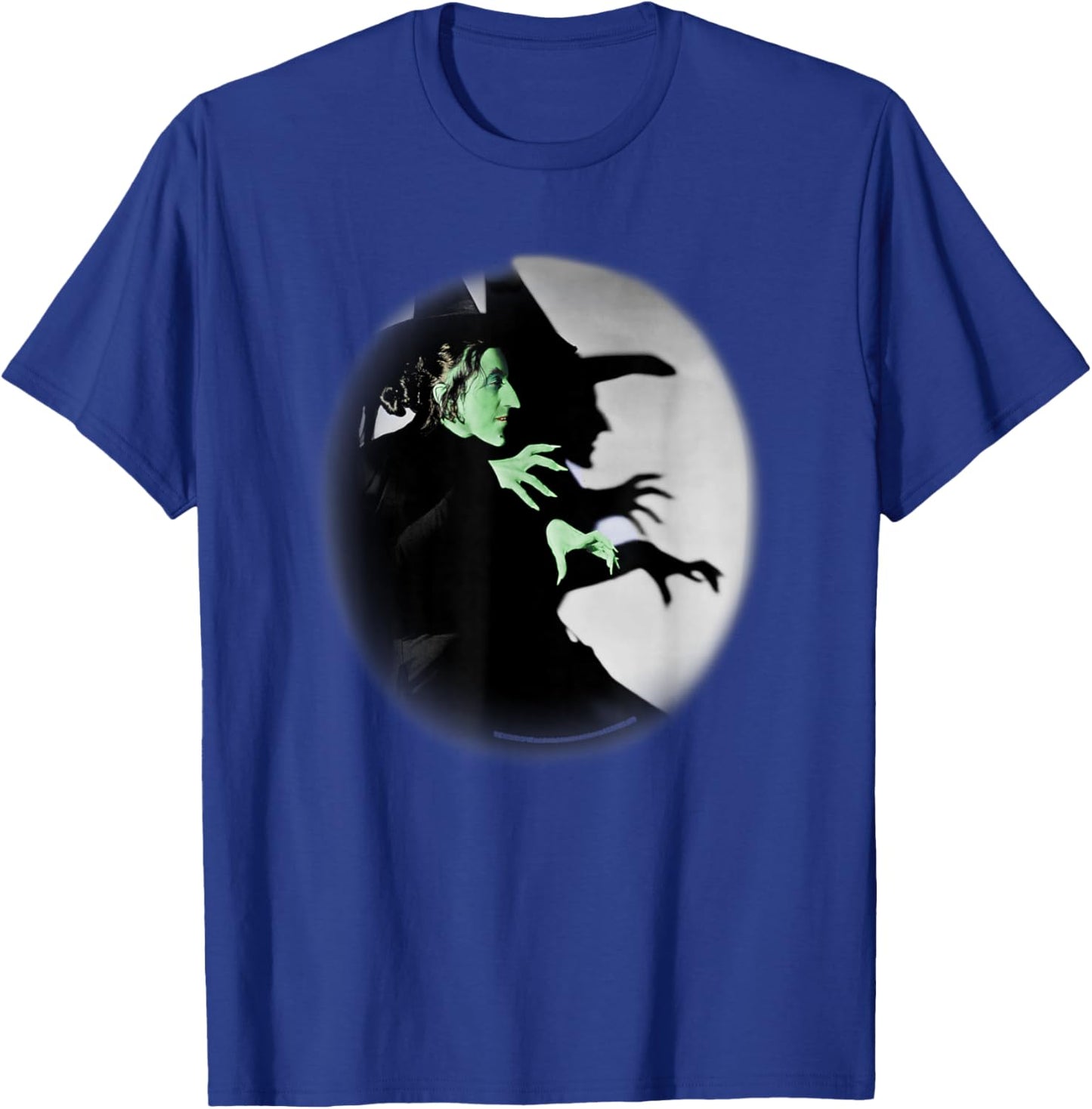Wizard of Oz Wicked Witch Spotlight Silhouette Retro Movie T-Shirt - T-Shirt | Royal