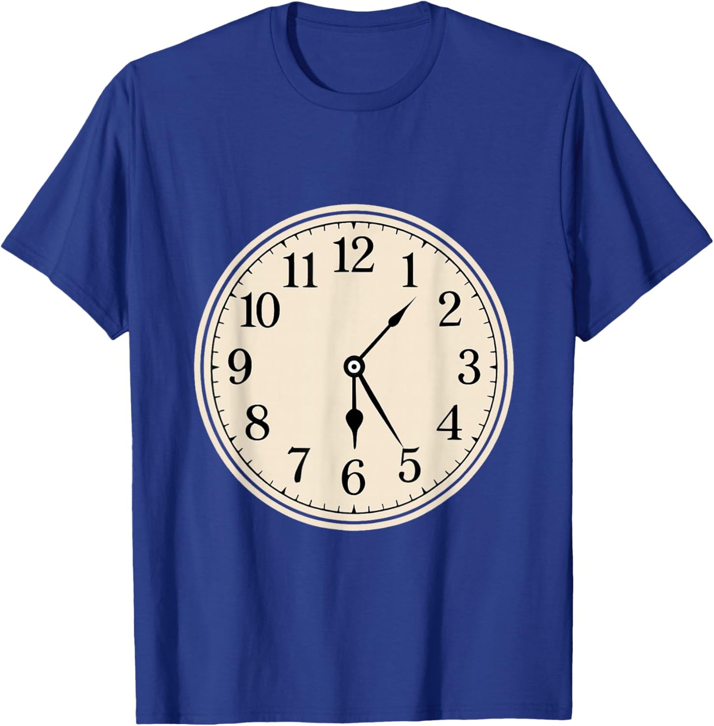 Funny Meme Saying 6 7 Women Kids Clock Time T-Shirt - T-Shirt | Royal