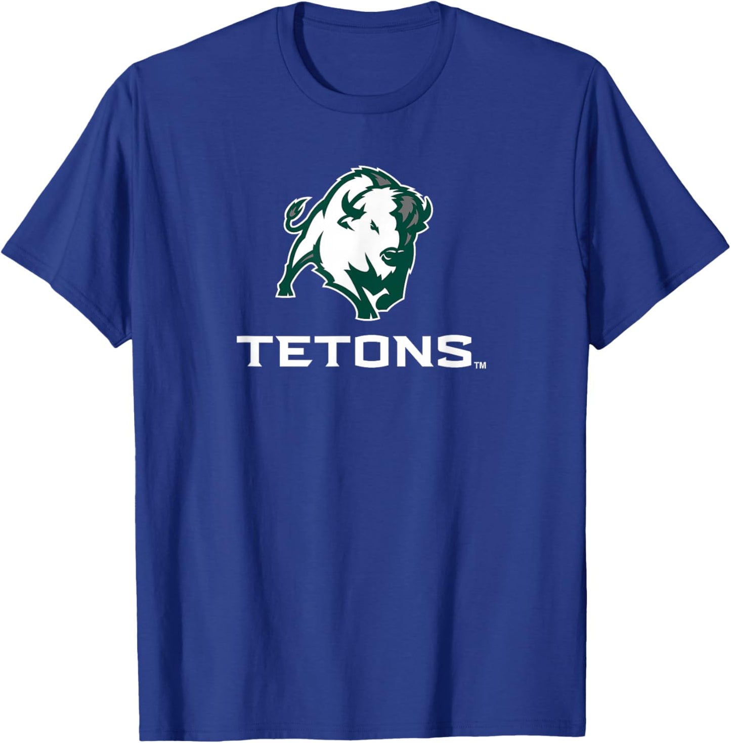 Williston State College WSC Tetons Primary Logo T-Shirt - T-Shirt | Royal