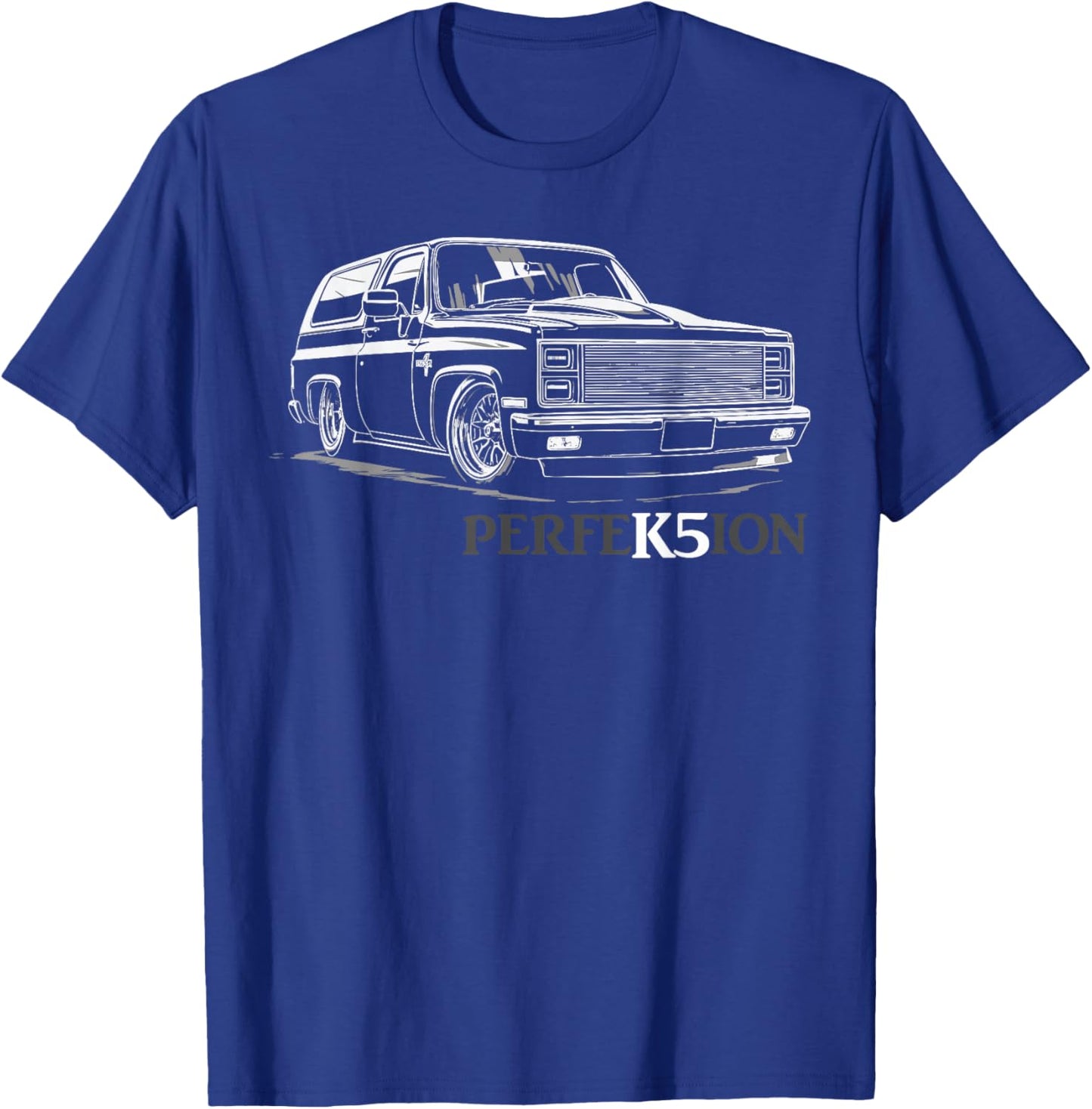 Lowered K5 Blaze Classic Old School 1980's Perfection K5 T-Shirt - T-Shirt | Royal