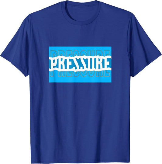 Blue Color Pressure v2 Blue Graphic T-Shirt - T-Shirt | Royal