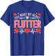 Valentine Nurse Shirt You Make My Heart Flutter Cardiology T-Shirt - T-Shirt | Royal