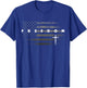 Grunge American Flag and Cross Faith Family Freedom T-Shirt - T-Shirt | Royal