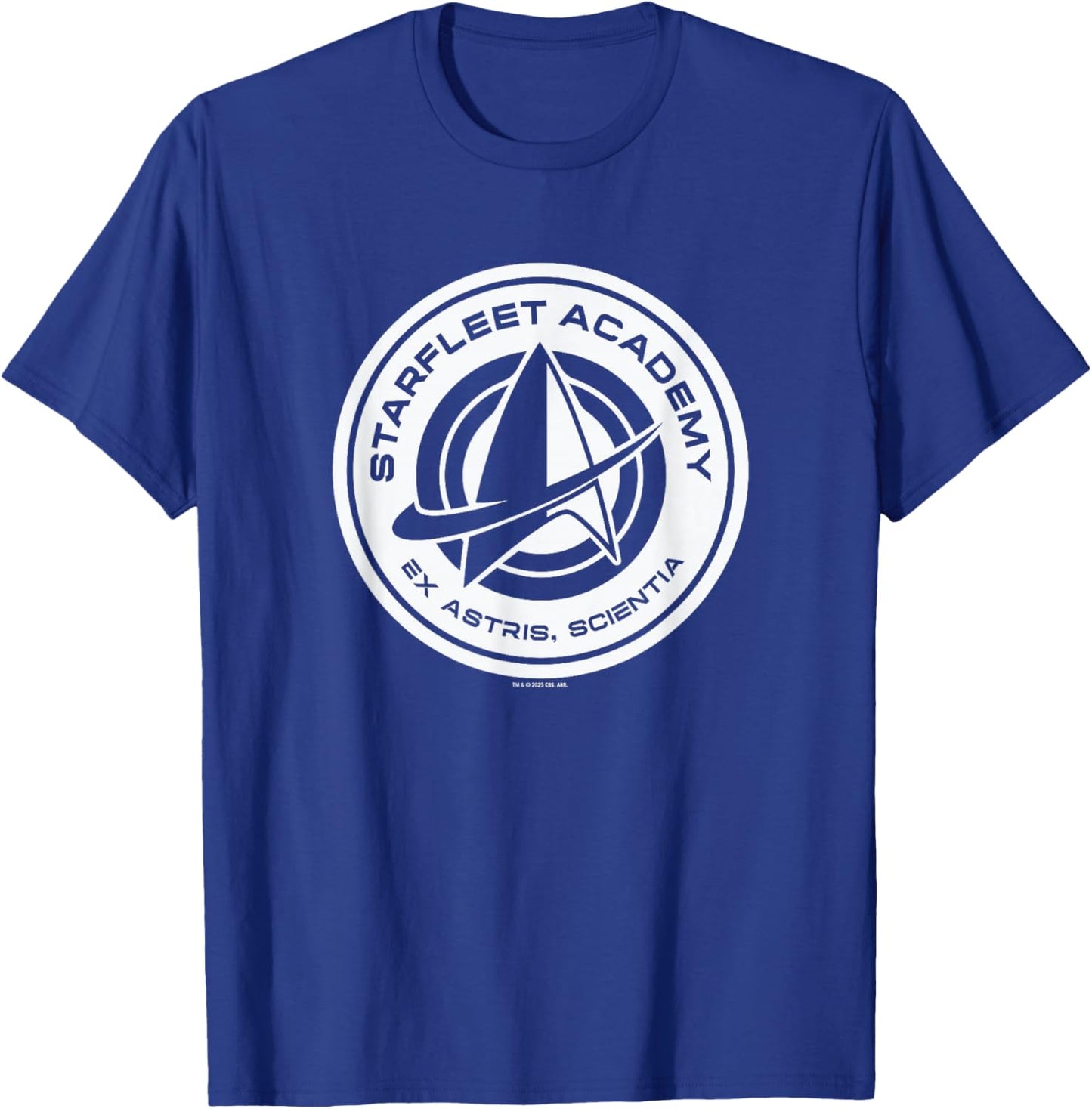 Star Trek Starfleet Academy Logo Officially Licensed T-Shirt - T-Shirt | Royal