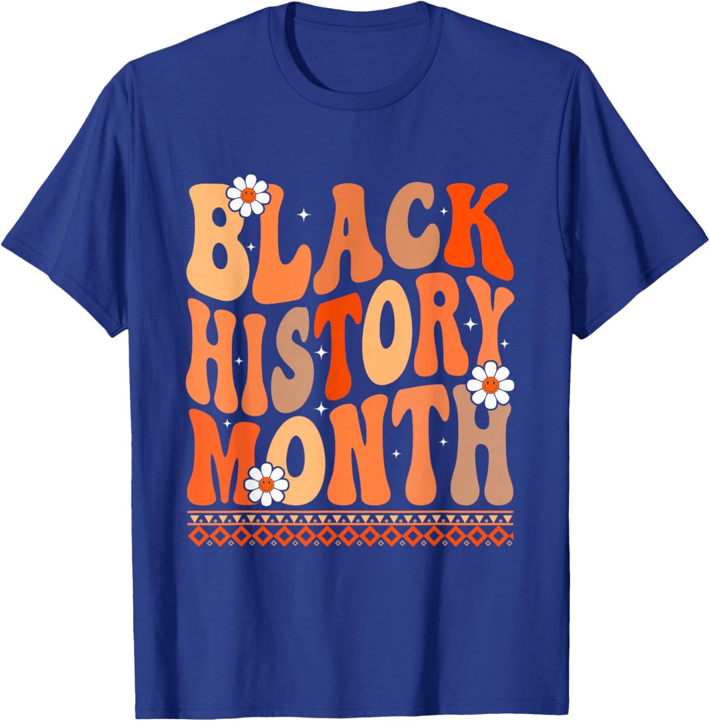 I Am Black History Gift Black Pride African American Month T-Shirt - T-Shirt | Royal